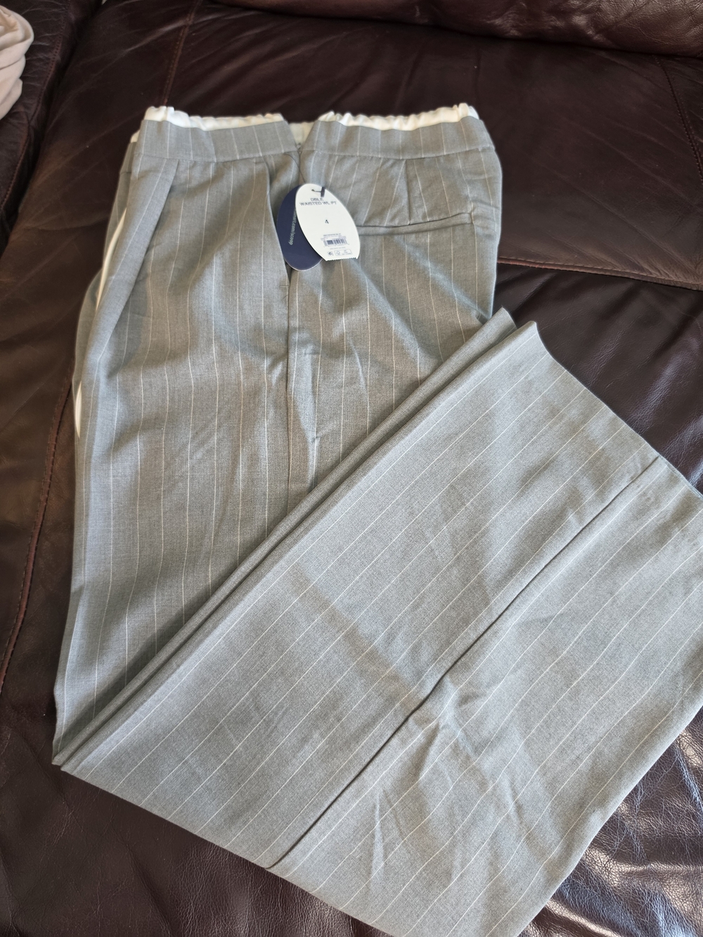 Scoop Women's Pinstripe Dress Pants
